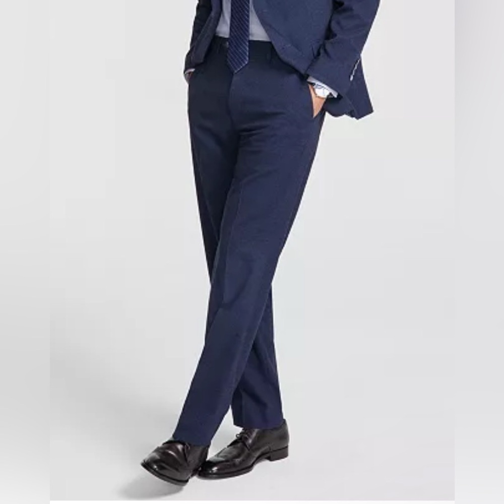 NWT NAUTICA MENS DRESS PANTS Gaff navy sz 32 (pants only)